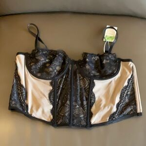 Fashion Classic Collection tan/black corset